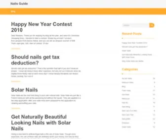 Nails-Guide.com(Nails Guide) Screenshot