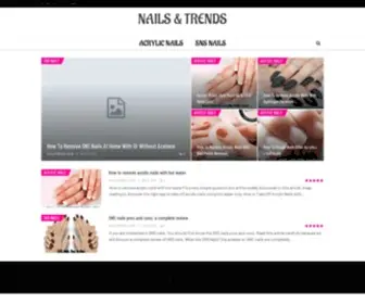 Nails-Trends.com(Nails & Trends) Screenshot