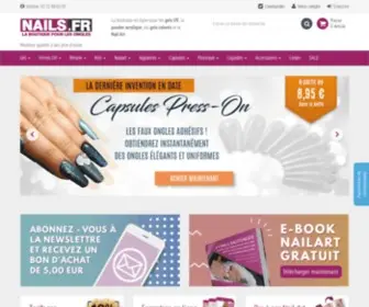 Nails.fr(La boutique en ligne pour ongles artificiels) Screenshot