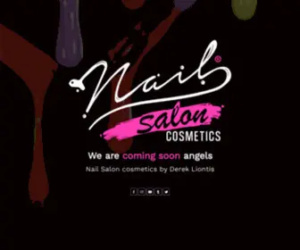 Nailsaloncosmetics.com(Cosmetics & TVshow) Screenshot