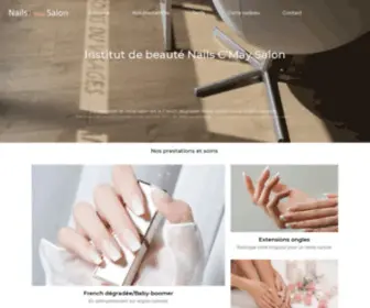 Nailsalonparis.fr(Nail Salon Paris) Screenshot