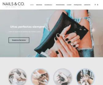 Nailsandco.com.ar(Nails&Co) Screenshot