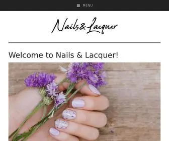 Nailsandlacquer.com(Nails & Lacquer) Screenshot