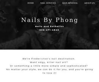 Nailsbyphong.ca(Nails by Phong) Screenshot