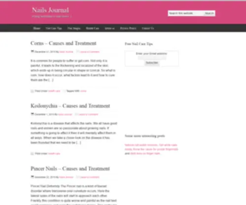 Nailsjournal.com(Nails Journal) Screenshot