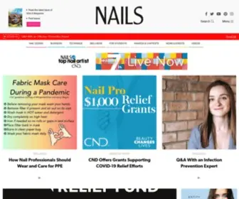Nailsmag.com(NAILS Magazine) Screenshot