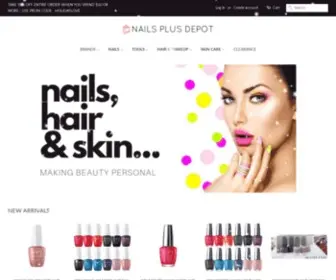 Nailsplusdepot.com(Nails Plus Depot) Screenshot