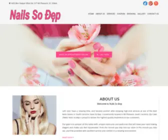 Nailssodepmtpleasant.com(Nails) Screenshot