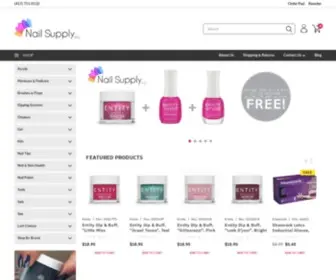 Nailsupplyinc.com(Nail Supply Inc) Screenshot