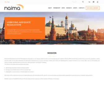 Naima-Russia.org(NAIMA) Screenshot