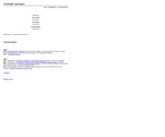 Naimark.net(Michael Naimark) Screenshot