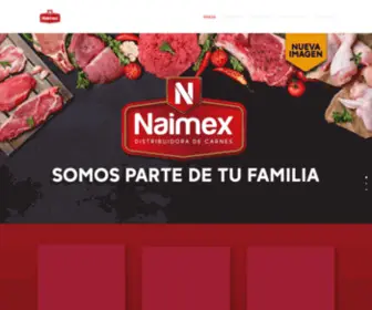 Naimex.mx(Distribuidora de Carnes) Screenshot
