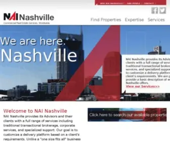 Nainashville.com(NAI Nashville) Screenshot