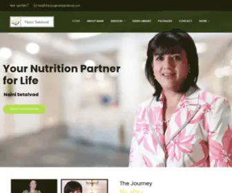 Nainisetalvad.com(Nutritionist Consultation) Screenshot