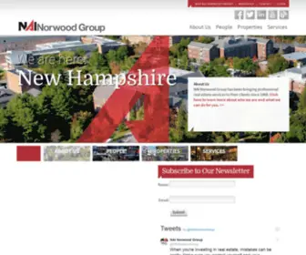 Nainorwoodgroup.com(NAI Norwood Group) Screenshot