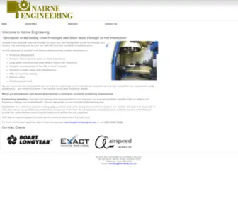 Nairneeng.com.au(Nairne Engineering and Hydraulic Services) Screenshot