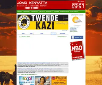 Nairobi-Airport.com(Nairobi Airport) Screenshot