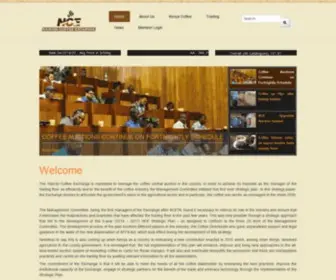 Nairobicoffeeexchange.co.ke(Nairobi Coffee Exchange) Screenshot