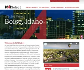 Naiselect.com(NAI Select) Screenshot