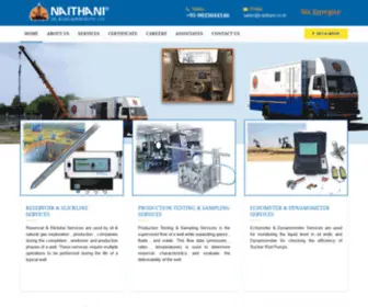 Naithani.co.in(Reservoir Services) Screenshot