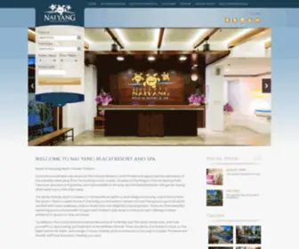 Naiyangbeachresort.com(Nai Yang Beach Resort) Screenshot