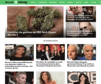 Najactribune.com(Le plein d'actu) Screenshot