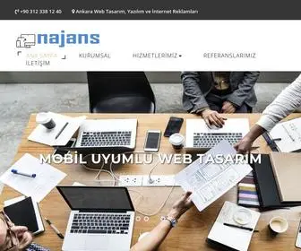 Najans.com(Web TasarÄ±m Ankara) Screenshot