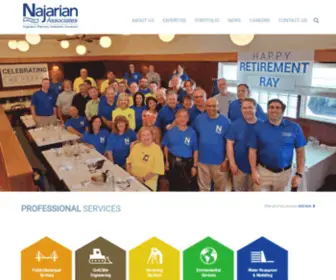 Najarian.com(Learn more about how Najarian Associates) Screenshot