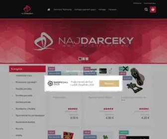 NajDarceky.eu(NajDarčeky.eu) Screenshot