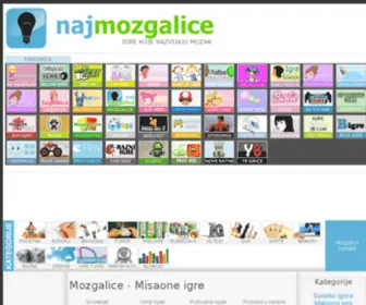 NajMozgalice.com(Misaone igre) Screenshot