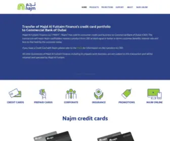 NajMvoyager.com(Credit Cards) Screenshot