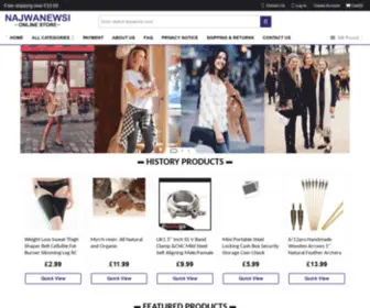 NajWanewsi.com(Women's Fashion Design) Screenshot