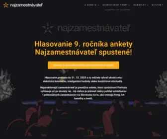 NajZamestnavatel.sk(Najzamestnávateľ) Screenshot