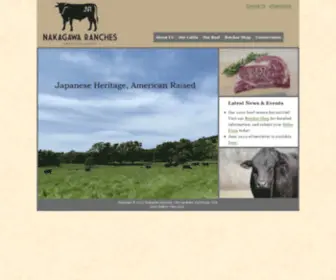 Nakagawaranches.com(Nakagawa Ranches) Screenshot