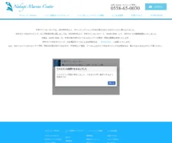 Nakagimc.jp(＜南伊豆ヒリゾ浜＞中木マリンセンター) Screenshot