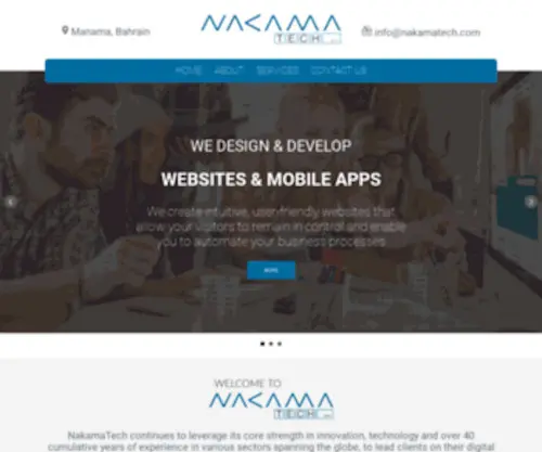 Nakamatech.com(NAKAMA TECH) Screenshot