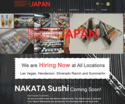 Nakatamarket.com(Nakatamarket) Screenshot