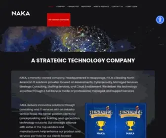 Nakatech.com(Technology Solutions Company) Screenshot