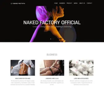 Naked-Factory.com(NAKED FACTORY) Screenshot