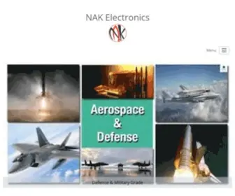 Nakelectronics.com(NAK Electronics Pvt Ltd) Screenshot