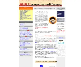 Nakeru-P.com(プレゼンテーション) Screenshot