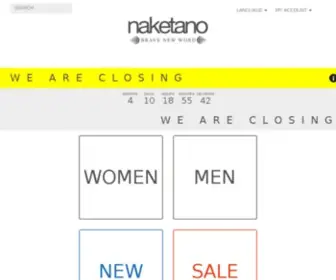 Naketano.de(BRAVE NEW WORD) Screenshot