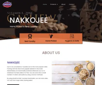 Nakkojee.com(Hand Picked & Best Quality Foods) Screenshot