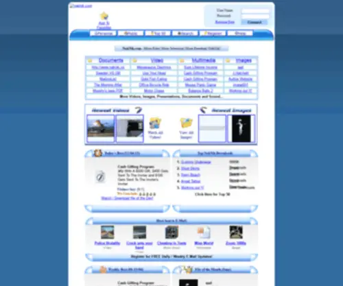 Naknik.com(Europe's Biggest Multimedia Portal) Screenshot