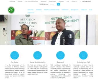 Nak.or.ke(Nutrition association of kenya) Screenshot