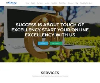 Nakphy.com(Nakphy IT Firm) Screenshot