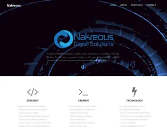 Nakreous.com(Nakreous Digital Solutions NAKREOUS DIGITAL SOLUTIONS) Screenshot