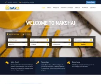 Naksha.com.pk(Pakistan'No.1 Architectural & Construction Website) Screenshot