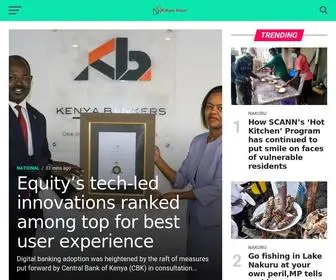 Nakurunews.co.ke(Nakuru News) Screenshot