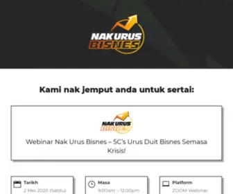 Nakurusbisnes.com(Nak Urus Bisnes) Screenshot